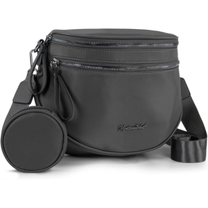image:imageMontana West Bum Bag Nylon Crossbody Bags Mom Purse with with Coin PurseGrey