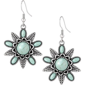image:imageRustic Coutures Western Concho Country Earrings for Women RCACER132SLTQ