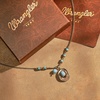 image:imageMontana West Wrangler Couture Turquoise Jewelry for Women Western Jewelry Pendant Necklace Cowgirl Vintage Western NecklaceHat Gold Green