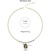 image:imageMontana West Wrangler Couture Turquoise Jewelry for Women Western Jewelry Pendant Necklace Cowgirl Vintage Western NecklaceHat Gold Green