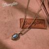 image:imageMontana West Wrangler Couture Turquoise Jewelry for Women Western Jewelry Pendant Necklace Cowgirl Vintage Western NecklaceRound Gold Green