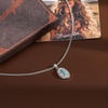 image:imageMontana West Wrangler Couture Turquoise Jewelry for Women Western Jewelry Pendant Necklace Cowgirl Vintage Western NecklaceRound Silver Green