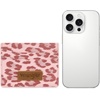 image:imageMontana West X Wrangler Credit Card Holder for Women Cow Print Rfid Blocking Slim Thin Credit Card Wallet Small Credit Card Organizer for Ladies FemaleGracefulLeopard Pink