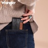 image:imageMontana West X Wrangler Credit Card Holder for Women Cow Print Rfid Blocking Slim Thin Credit Card Wallet Small Credit Card Organizer for Ladies FemaleGracefulBlack
