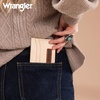 image:imageMontana West X Wrangler Credit Card Holder for Women Cow Print Rfid Blocking Slim Thin Credit Card Wallet Small Credit Card Organizer for Ladies FemaleGracefulTan