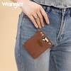 image:imageMontana West X Wrangler Credit Card Holder for Women Cow Print Rfid Blocking Slim Thin Credit Card Wallet Small Credit Card Organizer for Ladies FemaleLeopardLeopard