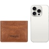 image:imageMontana West X Wrangler Credit Card Holder for Women Cow Print Rfid Blocking Slim Thin Credit Card Wallet Small Credit Card Organizer for Ladies FemaleGracefulBrown