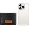 image:imageMontana West X Wrangler Credit Card Holder for Women Cow Print Rfid Blocking Slim Thin Credit Card Wallet Small Credit Card Organizer for Ladies FemaleGracefulBlack