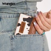 image:imageMontana West X Wrangler Credit Card Holder for Women Cow Print Rfid Blocking Slim Thin Credit Card Wallet Small Credit Card Organizer for Ladies FemaleCOW Brown