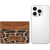image:imageMontana West X Wrangler Credit Card Holder for Women Cow Print Rfid Blocking Slim Thin Credit Card Wallet Small Credit Card Organizer for Ladies FemaleGracefulLeopard Brown