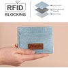 image:imageMontana West X Wrangler Credit Card Holder for Women Cow Print Rfid Blocking Slim Thin Credit Card Wallet Small Credit Card Organizer for Ladies FemaleGracefulJean