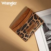 image:imageMontana West X Wrangler Credit Card Holder for Women Cow Print Rfid Blocking Slim Thin Credit Card Wallet Small Credit Card Organizer for Ladies FemaleGracefulLeopard Brown