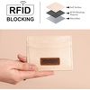 image:imageMontana West X Wrangler Credit Card Holder for Women Cow Print Rfid Blocking Slim Thin Credit Card Wallet Small Credit Card Organizer for Ladies FemaleGracefulTan
