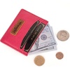 image:imageMontana West X Wrangler Credit Card Holder for Women Cow Print Rfid Blocking Slim Thin Credit Card Wallet Small Credit Card Organizer for Ladies FemaleGracefulHotPink