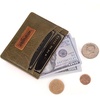 image:imageMontana West X Wrangler Credit Card Holder for Women Cow Print Rfid Blocking Slim Thin Credit Card Wallet Small Credit Card Organizer for Ladies FemaleGracefulGreen