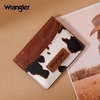image:imageMontana West X Wrangler Credit Card Holder for Women Cow Print Rfid Blocking Slim Thin Credit Card Wallet Small Credit Card Organizer for Ladies FemaleCOW Brown