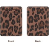 image:imageMontana West X Wrangler Credit Card Holder for Women Cow Print Rfid Blocking Slim Thin Credit Card Wallet Small Credit Card Organizer for Ladies FemaleLeopardCoffee