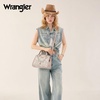 image:imageWrangler Lace Tote Bag for Women Medium Crossbody Top Handle Handbags Ladies Satchel Elegant Purse Charms for Wedding GiftKhaki