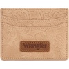 image:imageMontana West X Wrangler Credit Card Holder for Women Cow Print Rfid Blocking Slim Thin Credit Card Wallet Small Credit Card Organizer for Ladies FemaleVintageTan