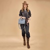 image:imageMontana West Wrangler Desert Paisley Tote Bag for Women Floral Embroidered Top Handle Handbags with BandanaJean