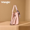 image:imageMontana West Wrangler Desert Paisley Tote Bag for Women Floral Embroidered Top Handle Handbags with BandanaPink