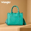 image:imageMontana West Wrangler Desert Paisley Tote Bag for Women Floral Embroidered Top Handle Handbags with BandanaTurquoise