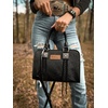 image:imageWrangler Tote Bag for Women Crossbody Purse Fringe Western Purse Vintage Top Handle HandbagsJet Black