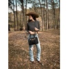 image:imageWrangler Tote Bag for Women Crossbody Purse Fringe Western Purse Vintage Top Handle HandbagsJet Black