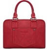 image:imageWrangler Tote Bag for Women Crossbody Purse Fringe Western Purse Vintage Top Handle HandbagsPlum Wine Red
