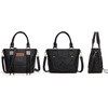 image:imageWrangler Tote Bag for Women Crossbody Purse Fringe Western Purse Vintage Top Handle HandbagsRetro Black