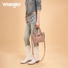 image:imageWrangler Tote Bag for Women Crossbody Purse Fringe Western Purse Vintage Top Handle HandbagsRetro Pink