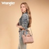 image:imageWrangler Tote Bag for Women Crossbody Purse Fringe Western Purse Vintage Top Handle HandbagsRetro Pink