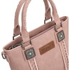 image:imageWrangler Tote Bag for Women Crossbody Purse Fringe Western Purse Vintage Top Handle HandbagsRetro Pink