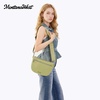 image:imageMontana West Crossbody Bag for Women with Dual Zipper Pockets Bum Bag Fanny Packs Sling Chest Purse with Wide Adjustable StrapAvocado