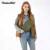 image:imageMontana West Crossbody Bag for Women with Dual Zipper Pockets Bum Bag Fanny Packs Sling Chest Purse with Wide Adjustable StrapGreen