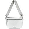 image:imageMontana West Crossbody Bag for Women with Dual Zipper Pockets Bum Bag Fanny Packs Sling Chest Purse with Wide Adjustable StrapSilver