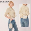 image:imageMontana West Mini Crossbody Bag for Women RFID Nylon Phone Wristlet Wallet Purse with 3 Zipper Pockets and Card SlotsBeige