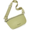 image:imageMontana West Crossbody Bag for Women with Dual Zipper Pockets Bum Bag Fanny Packs Sling Chest Purse with Wide Adjustable StrapAvocado