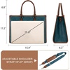 image:imageMontana West Laptop Tote Bag for Women 156 Inch Computer Bags Business Office Work Briefcase With Adjustable Shoulder StrapDark Blue