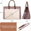image:imageMontana West Laptop Tote Bag for Women 156 Inch Computer Bags Business Office Work Briefcase With Adjustable Shoulder StrapPink
