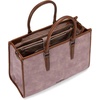 image:imageMontana West Laptop Tote Bag for Women 156 Inch Computer Bags Business Office Work Briefcase With Adjustable Shoulder StrapPink