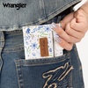 image:imageMontana West X Wrangler Small Wallets for Women Ladies Girls RFID Minimalist Card Holder Billfold Thin Cash Wallet with Zipper Coin PocketAzure Garden Breeze