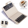 image:imageMontana West X Wrangler Small Wallets for Women Ladies Girls RFID Minimalist Card Holder Billfold Thin Cash Wallet with Zipper Coin PocketBeigeFloral
