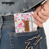 image:imageMontana West X Wrangler Small Wallets for Women Ladies Girls RFID Minimalist Card Holder Billfold Thin Cash Wallet with Zipper Coin PocketBlush Meadow Burst