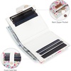 image:imageMontana West X Wrangler Small Wallets for Women Ladies Girls RFID Minimalist Card Holder Billfold Thin Cash Wallet with Zipper Coin PocketBlush Meadow Burst