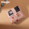 image:imageMontana West X Wrangler Small Wallets for Women Ladies Girls RFID Minimalist Card Holder Billfold Thin Cash Wallet with Zipper Coin PocketFantasy of Flower Dreams
