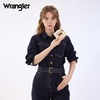 image:imageMontana West X Wrangler Small Wallets for Women Ladies Girls RFID Minimalist Card Holder Billfold Thin Cash Wallet with Zipper Coin PocketGolden Leaf Whisper
