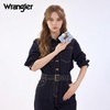 image:imageMontana West X Wrangler Small Wallets for Women Ladies Girls RFID Minimalist Card Holder Billfold Thin Cash Wallet with Zipper Coin PocketIndigo Watercolor Petal