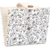 image:imageMontana West X Wrangler Small Wallets for Women Ladies Girls RFID Minimalist Card Holder Billfold Thin Cash Wallet with Zipper Coin PocketInk Sketch Bloom