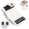 image:imageMontana West X Wrangler Small Wallets for Women Ladies Girls RFID Minimalist Card Holder Billfold Thin Cash Wallet with Zipper Coin PocketInk Sketch Bloom